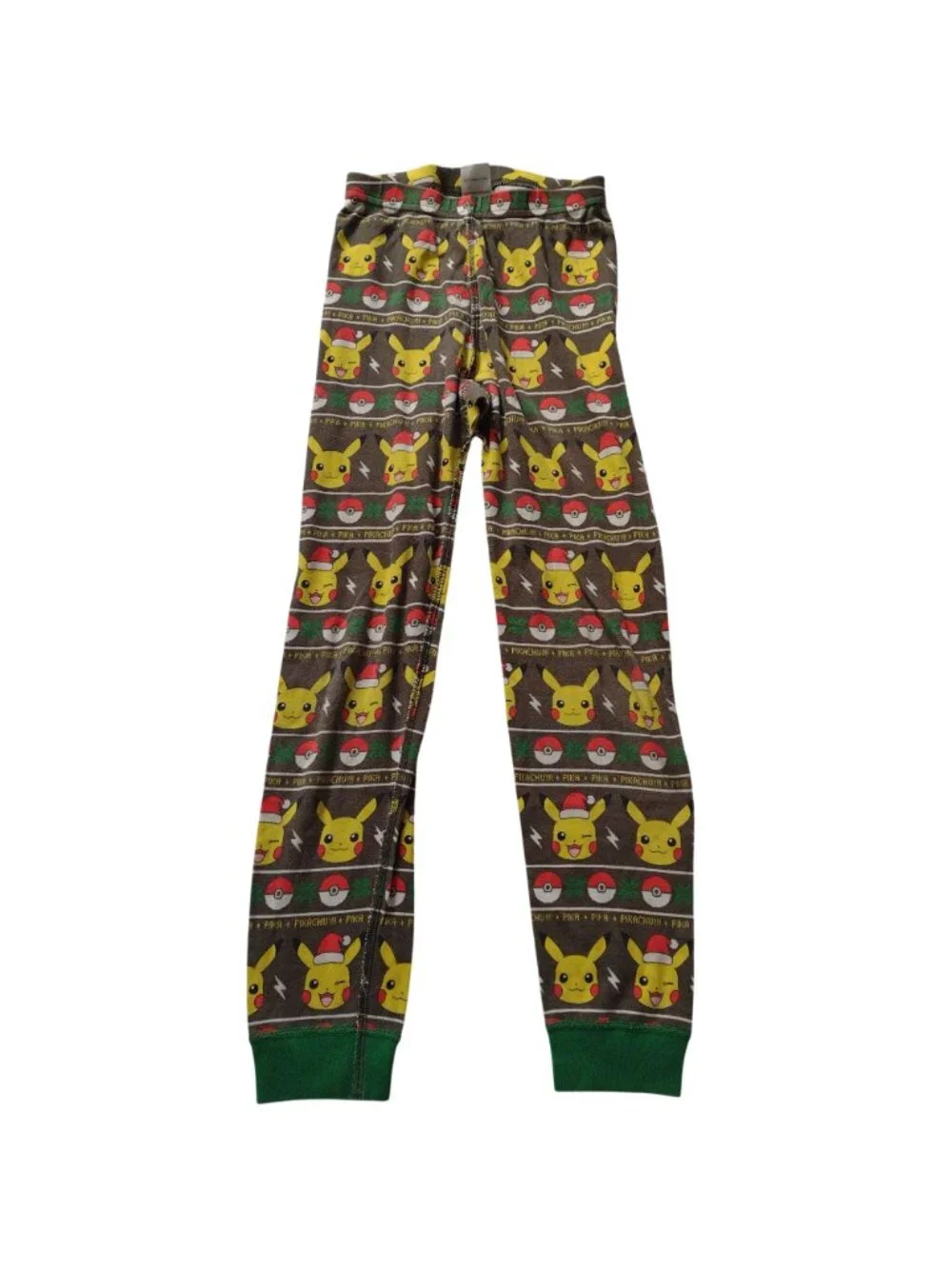 Hanna Andersson Pokemon Christmas Pajama Set  8 Organic Cotton Snug Fit PJs 130